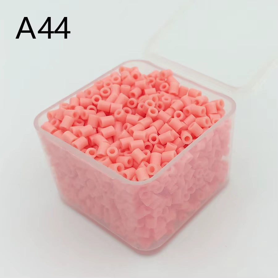 2.6Mm Mini Fuse Beads 1200Pcs/Box Hama Beads Perler  Beads Easy to Store for Kids Iron Beads High Quality