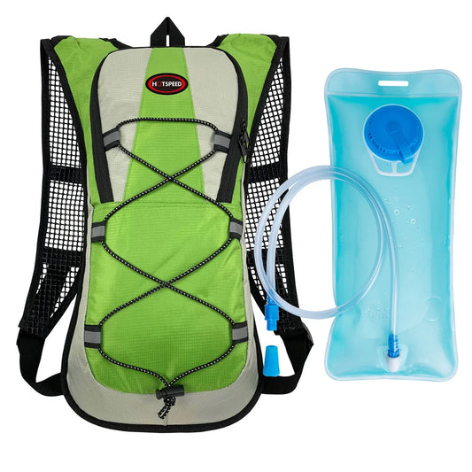 Hot Speed Brand Backpack Water Bag Tank Backpack Hiking Motorcross Riding Backpack with 2L Water Bag Hydration Bladder