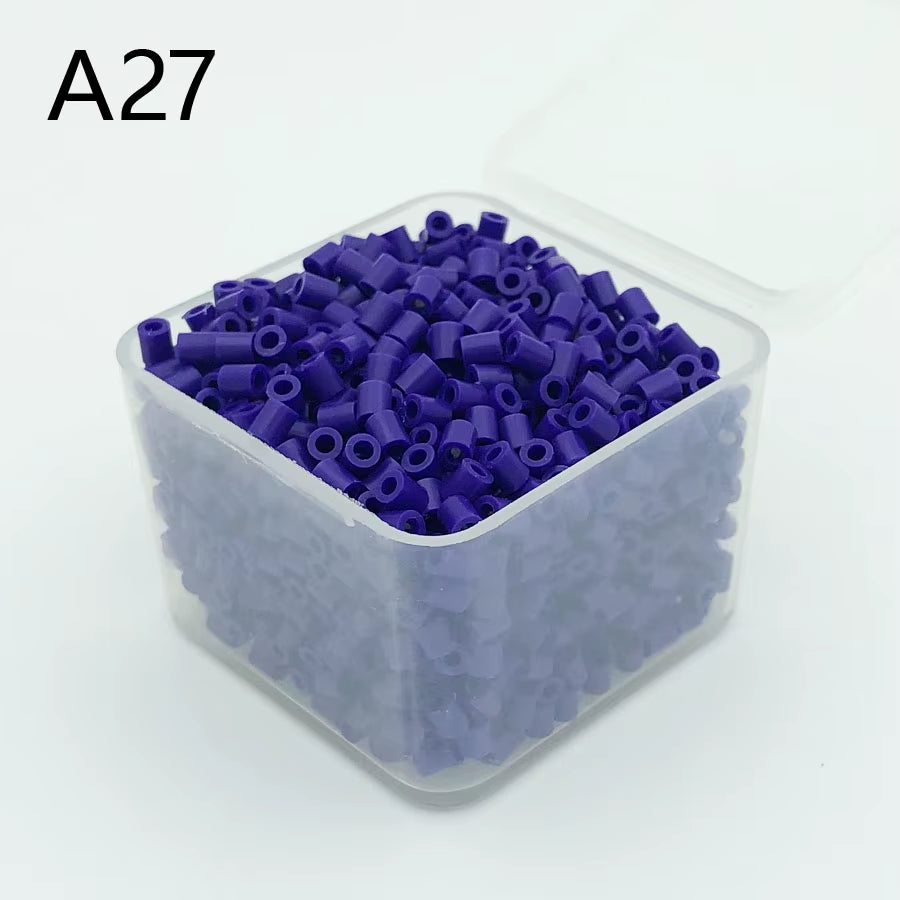 2.6Mm Mini Fuse Beads 1200Pcs/Box Hama Beads Perler  Beads Easy to Store for Kids Iron Beads High Quality