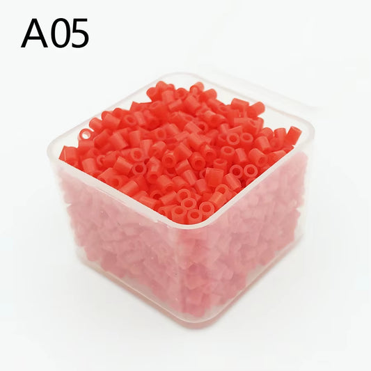 2.6Mm Mini Fuse Beads 1200Pcs/Box Hama Beads Perler  Beads Easy to Store for Kids Iron Beads High Quality