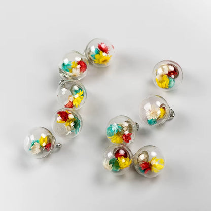 16# 10Pcs Hollow DIY Glasses Beads Not Ceramic Beads Promotion Beads & Jewelry Making Glass Beads Wholesale #IY114