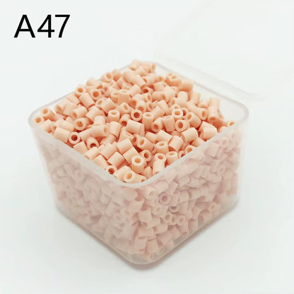 2.6Mm Mini Fuse Beads 1200Pcs/Box Hama Beads Perler  Beads Easy to Store for Kids Iron Beads High Quality