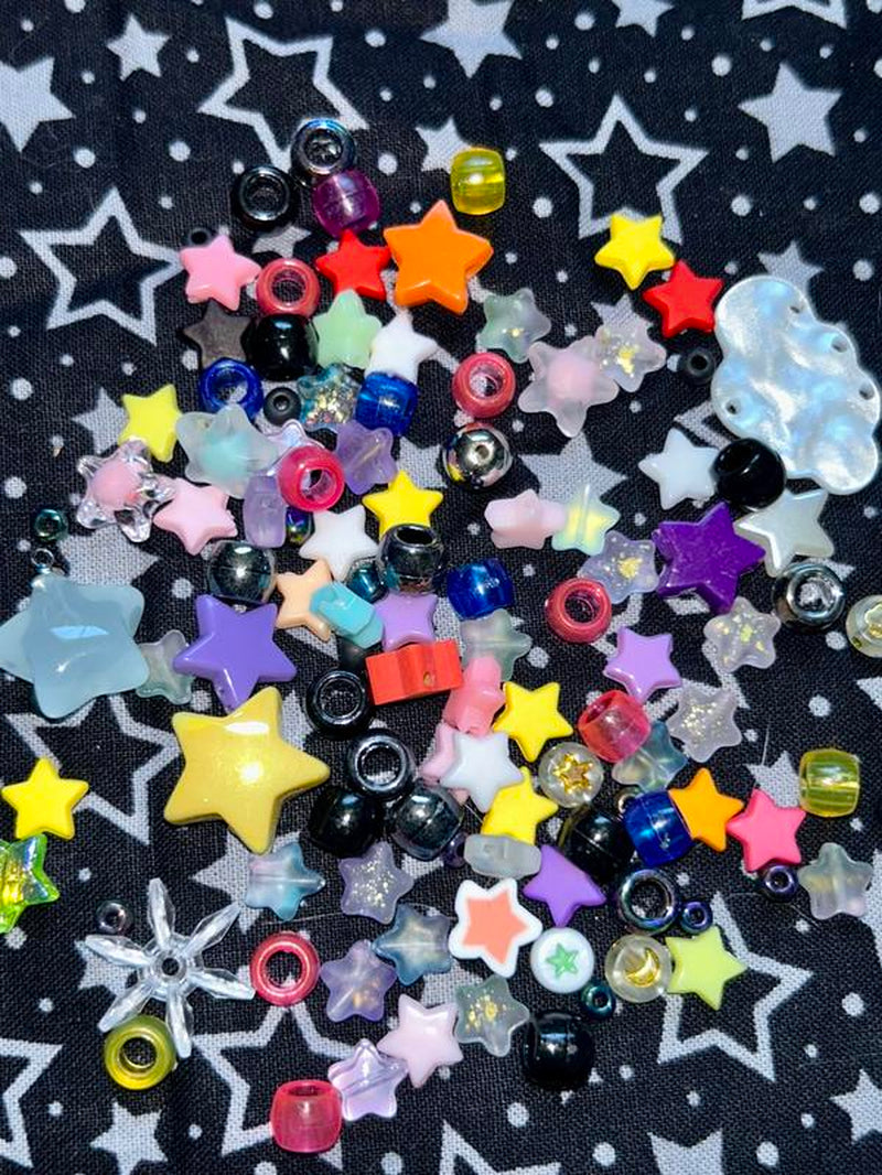 Starry Night Star Bead and Kandi Mix