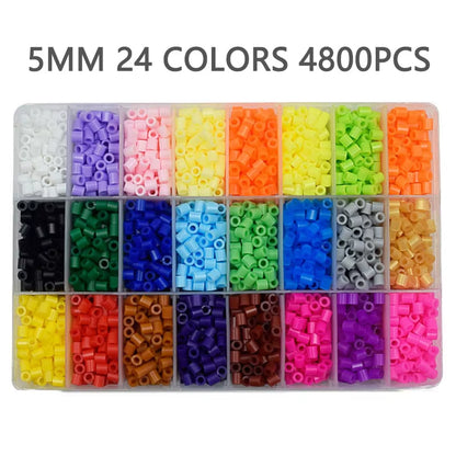 5Mm Beads 24/48/36Box Packing Hama Beads Education Toys Iron Beads Handmaking Perler Fuse Beads Diy Toy