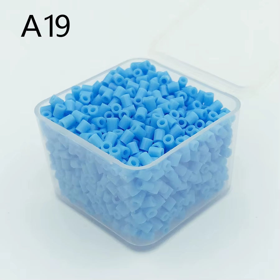 2.6Mm Mini Fuse Beads 1200Pcs/Box Hama Beads Perler  Beads Easy to Store for Kids Iron Beads High Quality