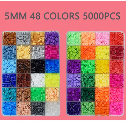 5Mm Beads 24/48/36Box Packing Hama Beads Education Toys Iron Beads Handmaking Perler Fuse Beads Diy Toy