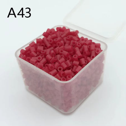 2.6Mm Mini Fuse Beads 1200Pcs/Box Hama Beads Perler  Beads Easy to Store for Kids Iron Beads High Quality