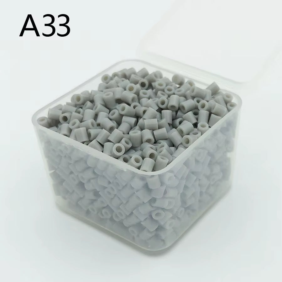 2.6Mm Mini Fuse Beads 1200Pcs/Box Hama Beads Perler  Beads Easy to Store for Kids Iron Beads High Quality