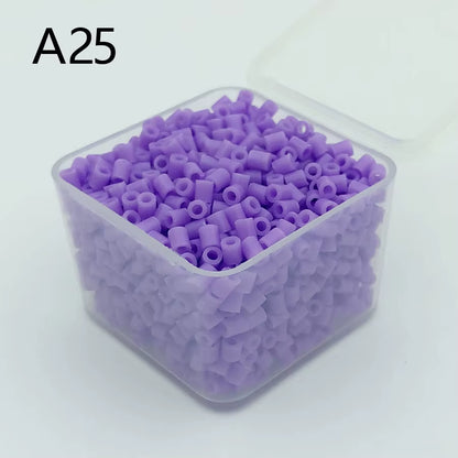 2.6Mm Mini Fuse Beads 1200Pcs/Box Hama Beads Perler  Beads Easy to Store for Kids Iron Beads High Quality