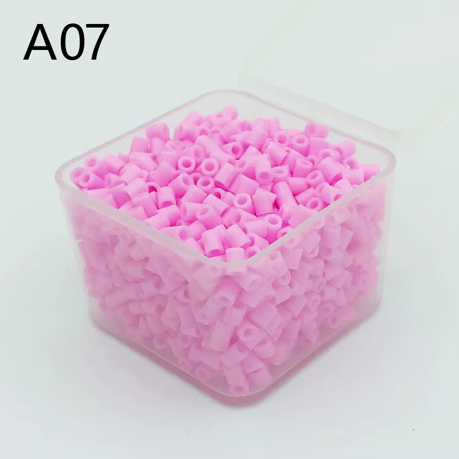 2.6Mm Mini Fuse Beads 1200Pcs/Box Hama Beads Perler  Beads Easy to Store for Kids Iron Beads High Quality