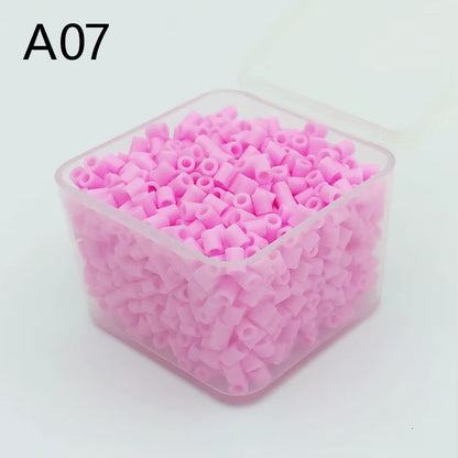 2.6Mm Mini Fuse Beads 1200Pcs/Box Hama Beads Perler  Beads Easy to Store for Kids Iron Beads High Quality