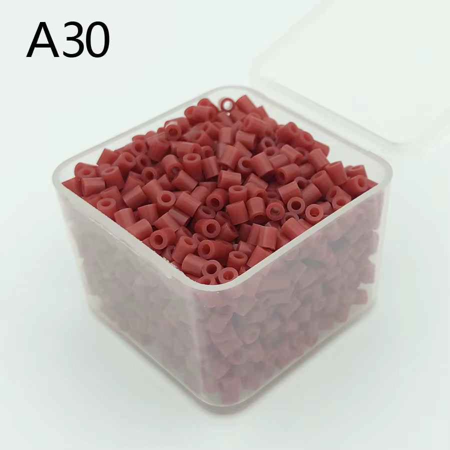 2.6Mm Mini Fuse Beads 1200Pcs/Box Hama Beads Perler  Beads Easy to Store for Kids Iron Beads High Quality