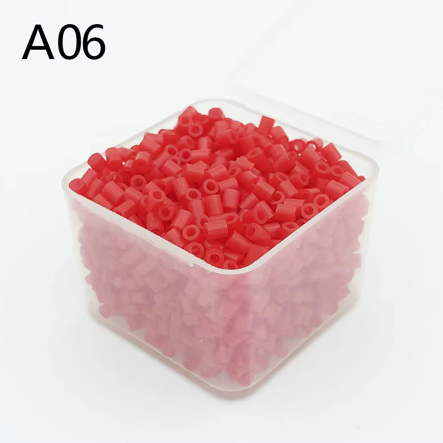 2.6Mm Mini Fuse Beads 1200Pcs/Box Hama Beads Perler  Beads Easy to Store for Kids Iron Beads High Quality