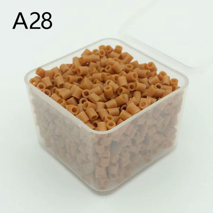 2.6Mm Mini Fuse Beads 1200Pcs/Box Hama Beads Perler  Beads Easy to Store for Kids Iron Beads High Quality