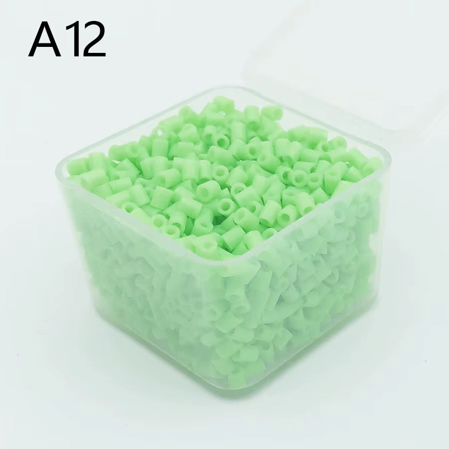 2.6Mm Mini Fuse Beads 1200Pcs/Box Hama Beads Perler  Beads Easy to Store for Kids Iron Beads High Quality