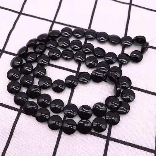 15Pcs/Lot 10*3Mm Glaze round Flat Beads Crystal Glass Beads,Wheel Beads,Transit Beads,Bracelet Necklace Jewelry Making