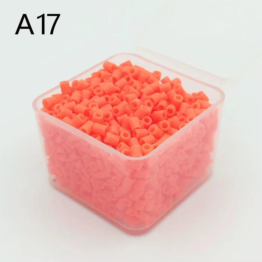 2.6Mm Mini Fuse Beads 1200Pcs/Box Hama Beads Perler  Beads Easy to Store for Kids Iron Beads High Quality