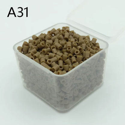 2.6Mm Mini Fuse Beads 1200Pcs/Box Hama Beads Perler  Beads Easy to Store for Kids Iron Beads High Quality