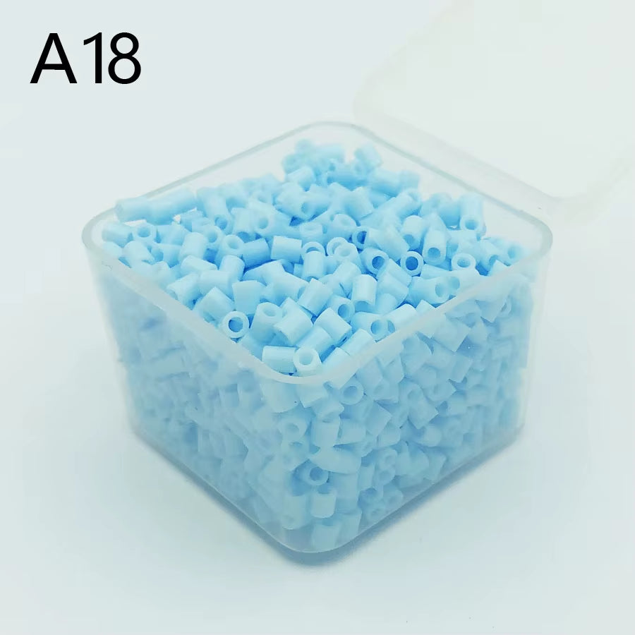 2.6Mm Mini Fuse Beads 1200Pcs/Box Hama Beads Perler  Beads Easy to Store for Kids Iron Beads High Quality