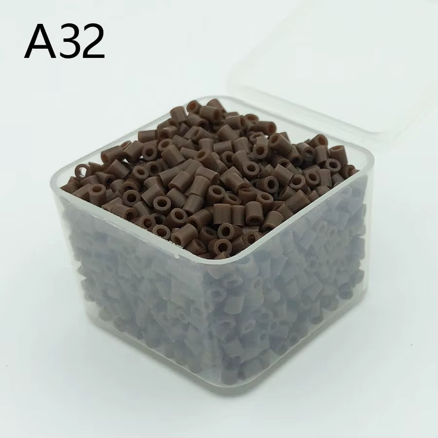 2.6Mm Mini Fuse Beads 1200Pcs/Box Hama Beads Perler  Beads Easy to Store for Kids Iron Beads High Quality