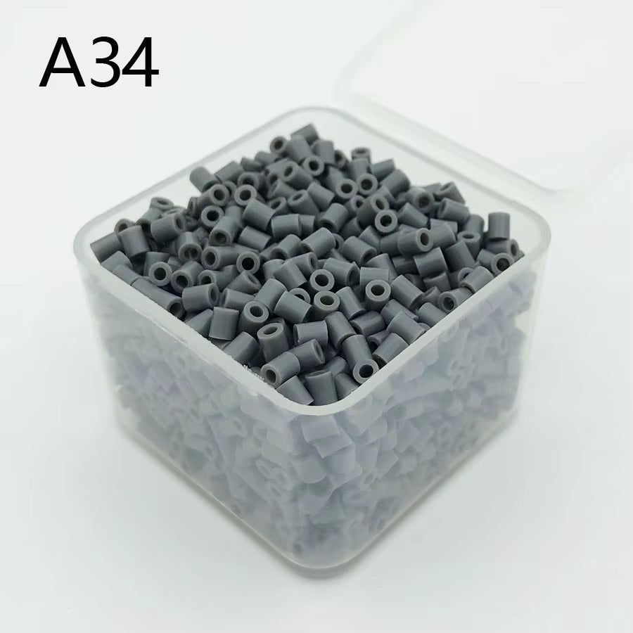 2.6Mm Mini Fuse Beads 1200Pcs/Box Hama Beads Perler  Beads Easy to Store for Kids Iron Beads High Quality